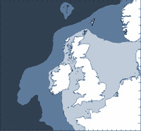 Sei whale distribution map